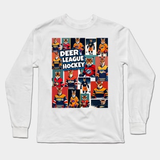 DEER League Hockey Long Sleeve T-Shirt